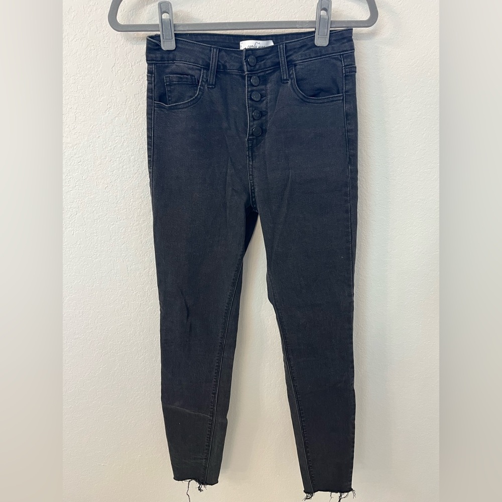Carly Jean Black skinny Jeans Size 3/26